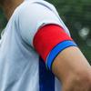 Solid Color Armband Elastic Sleeve Badge Durable Football Arm Band
