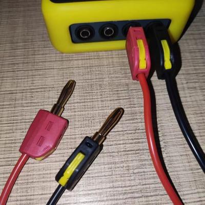 Новый портативный банановый штекер 32А 4 мм с позолотой, штекер для высокого тока, без пайки, банановые разъемы