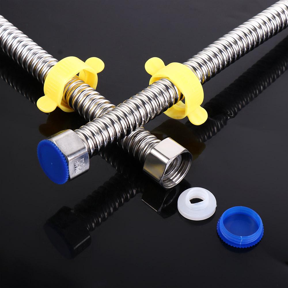 Thickened Corrugated Pipes High-temperature Resistant Water Heater Connector Hose Home
