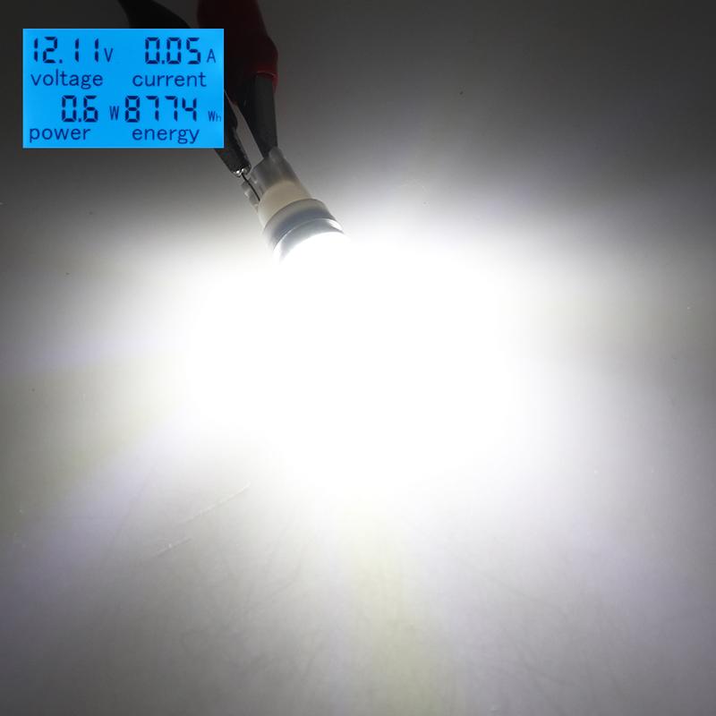 10/20Pcs T10 1W High power W5W white 194 168 192 Super Bright Auto Led Car Wedge Auto Lamp DC 12V High PowerT10 Wedge LED bulb