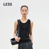 LESS 2025 Summer Slim-Fit Round Neck Knitted Top Set