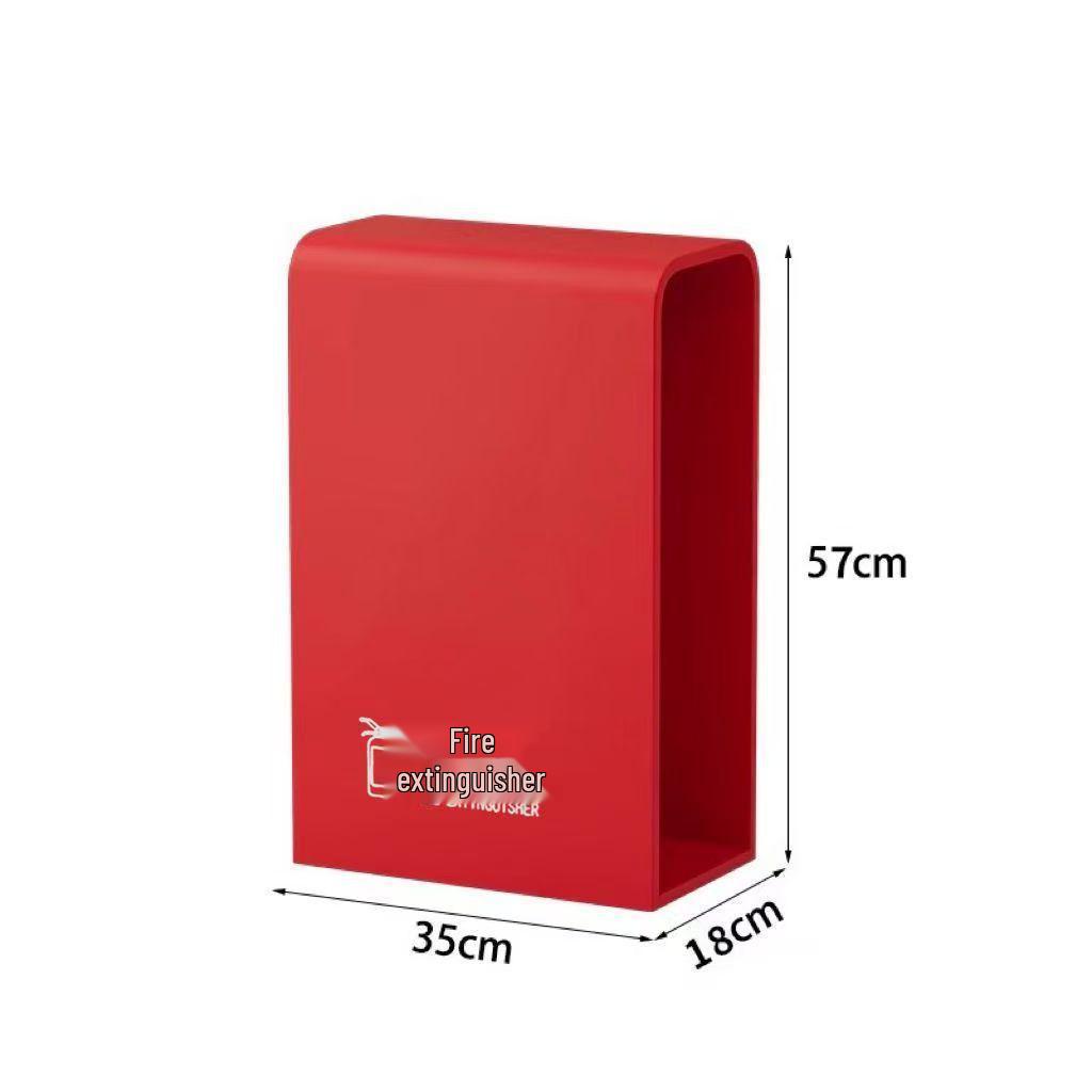 Fire Extinguisher Rack with Storage and Safety Cover for Dry Powder