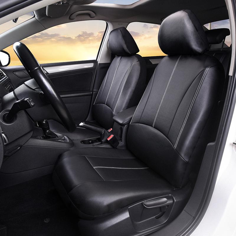 9 шт., защитные чехлы для автомобильных сидений из искусственной кожи, универсальный передний и задний полный комплект для Toyota, peugeot 2008, nissan, для