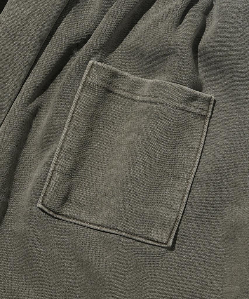 613SEOUL Heritage Pigment Wide Bermuda Pants (Gray)