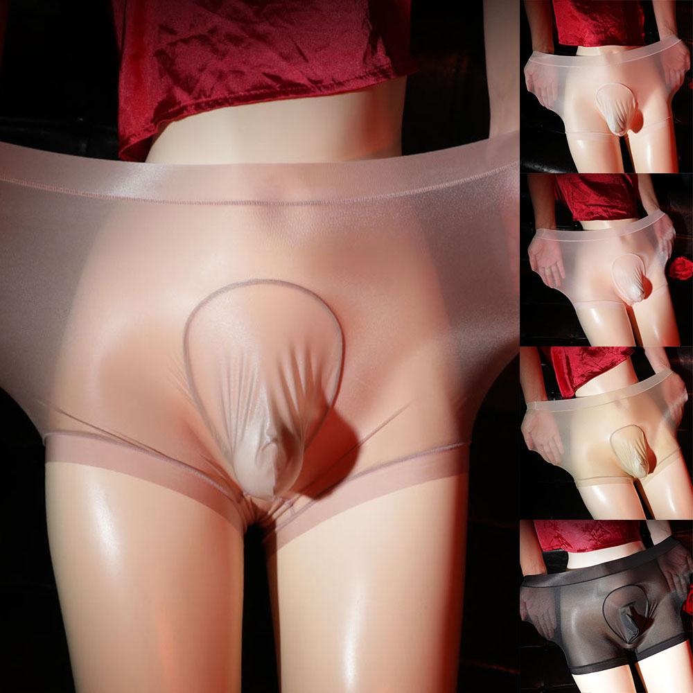 Прозрачные 1 * трусы, сексуальные прозрачные трусы-боксеры, сетка