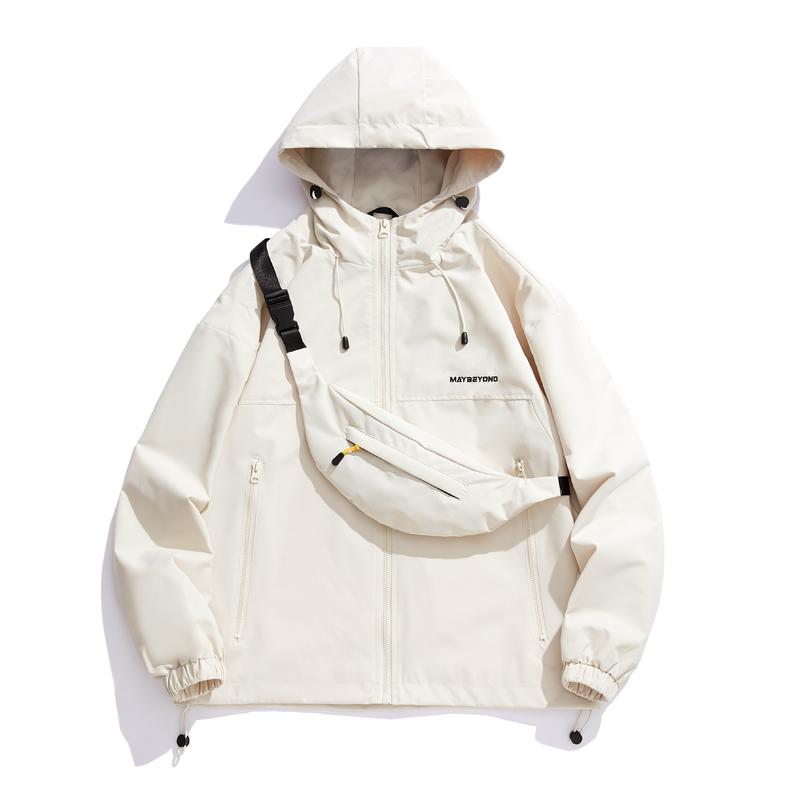 Весенне-осенняя мужская женская куртка, пальто, мужская верхняя одежда, походная ветровка с сумкой