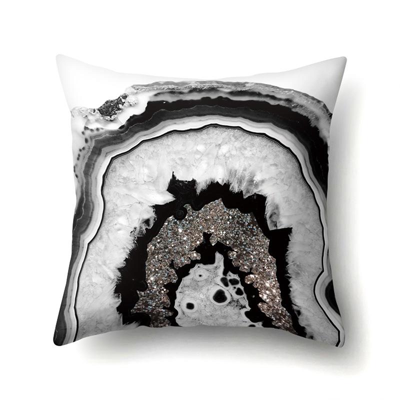 Полиэстеровая наволочка Автомобильная декорация Домашняя наволочка с принтом Подушка для поясницы Чехол для автомобильной подушки Чехол для подушки для головы