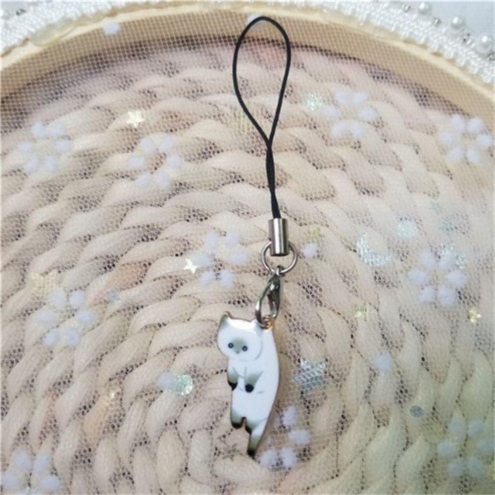 Bag Charms Case Strap Decor Phone Lanyards Cat Phone Strap Phone Hanging Charms Mobile Phone Strap