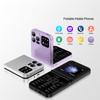 2.4" Foldable Mobile Phone Auto FM Radio Call Record Speed Dial Magic Voice Dual SIM GSM Unlocked Foldable Cellphones Backup Phone