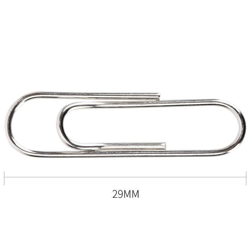 Deli 0037 Nickel Plated Paper Clips