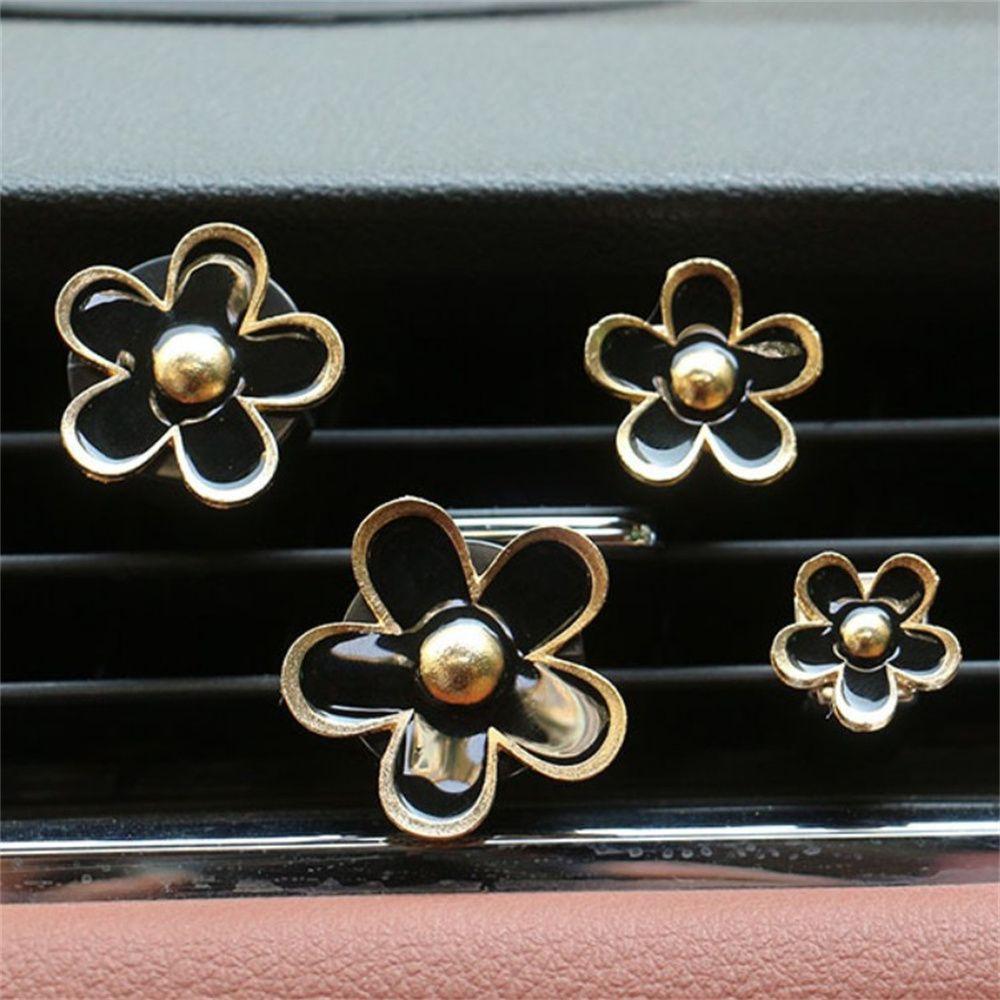 Daisy Flower Air Freshener Air Vent Clip Outlet Vent Clip Aromatherapy Clip Car Perfume Clip