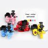 Simulation Retro Three Wheel Sheep Motorcycle Pull Back Model Children's Toy