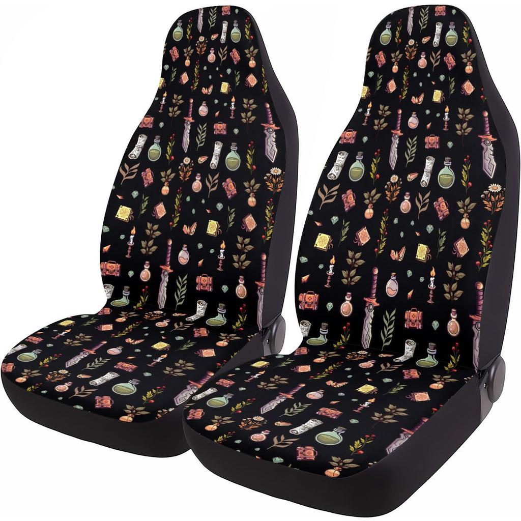Printed Gm Seat Cover Deer Skull All Inclusive Front Seat Cover