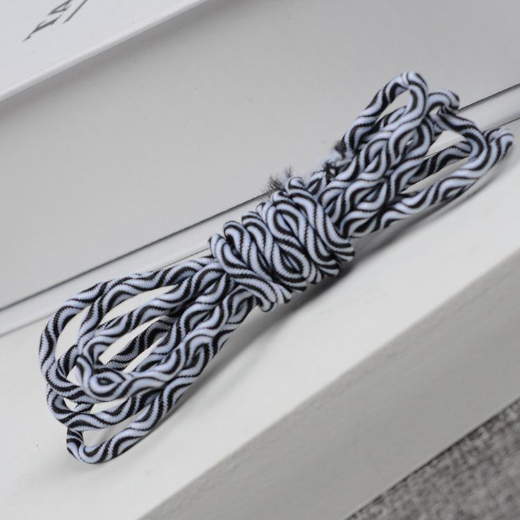 3 мм 5 ярдов Эластичная веревка Цветная круглая резинка Для одежды Шнурок для обуви Рюкзак Эластичные витые шнуры Швейные аксессуары для одежды