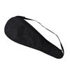 Squash Racquet Cover Bag Lightweight Padded Racket Carrying Bag with Adjustable Shoulder StrapBlack