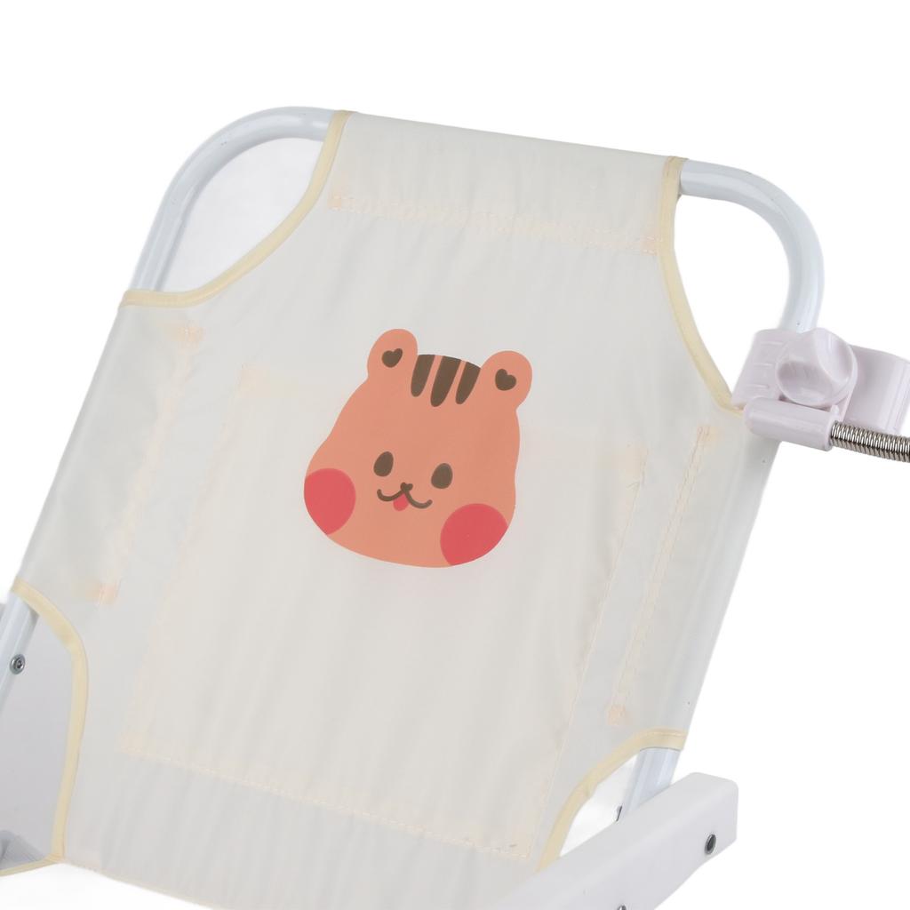 Детские стулья для кемпинга с изображением животных из мультфильмов, милый стиль, металлическая опора, прочный полипропилен, складной, портативный, пляжный