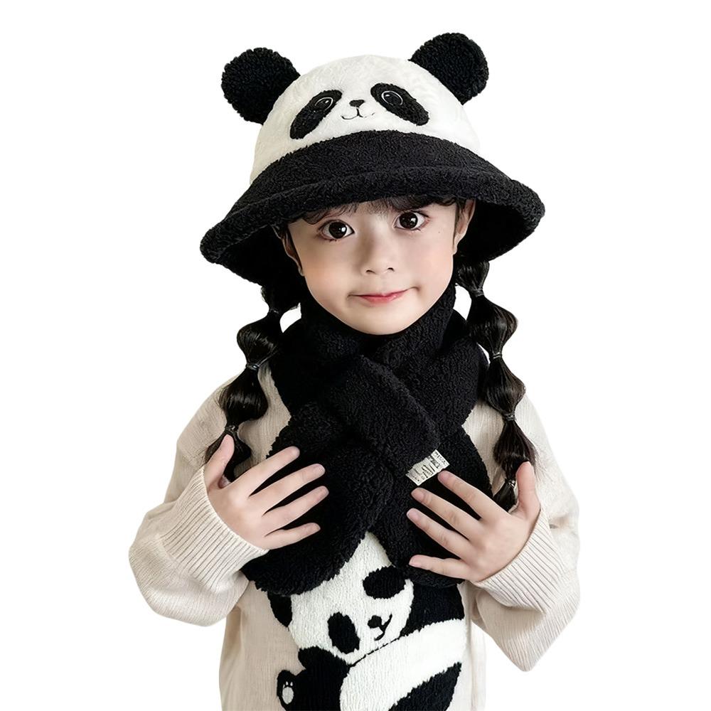 Polar Fleece Baby Bucket Hat Warm Fisherman Hat Fashion Pullover Cap Children