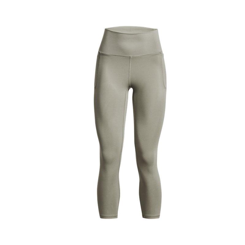 Under Armour Женские облегающие брюки Meridian Solid Training, зеленые 1382536-504