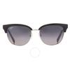 Maui Jim Lokelani Neutral Grey Cat Eye Sunglasses Gs825 02 55