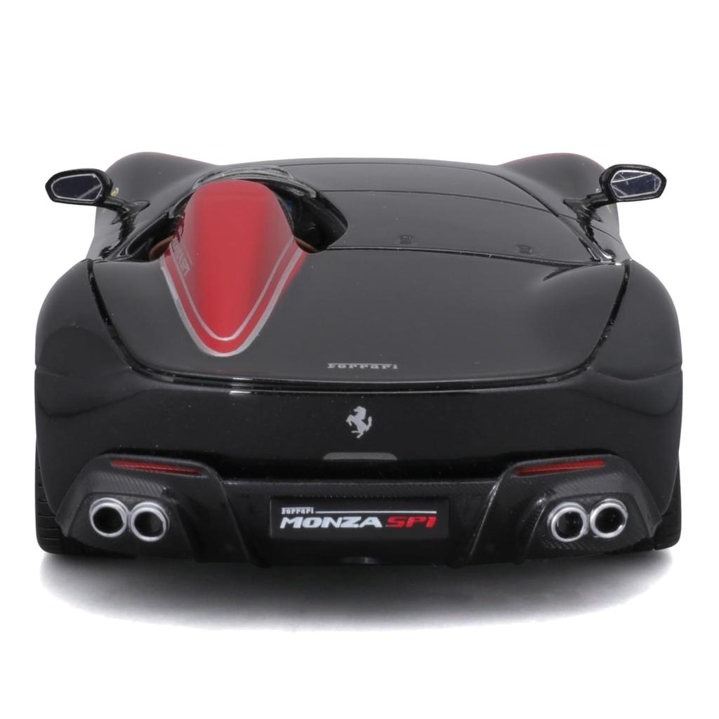 Bburago Масштабная модель Ferrari Monza SP1 Черная Гонка Литье под давлением Готовая BK 1/24 Автомобиль, Модель, 18-26027