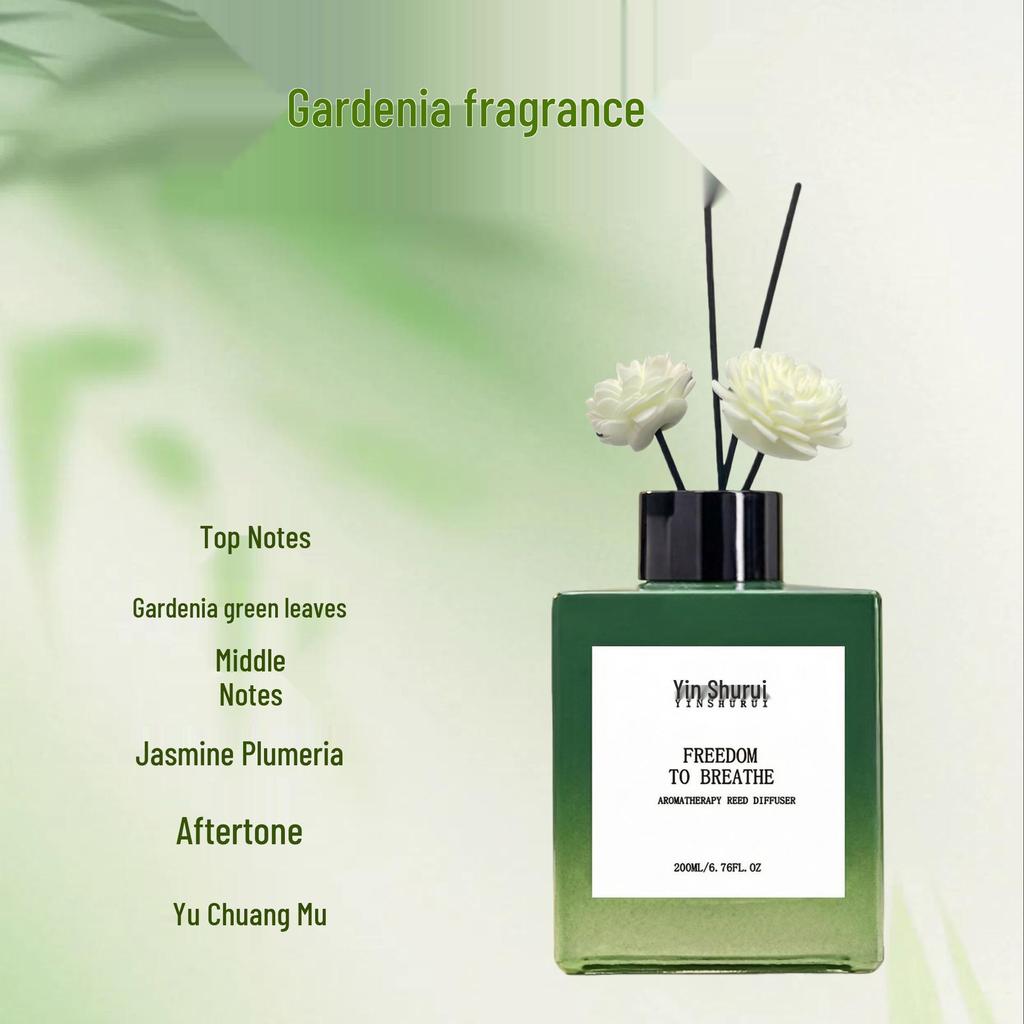 Flameless Essential Oil Aroma Diffuser: Long-Lasting Fragrance for Home & Hotel Feel, Eliminates Odors in Bedroom & Living Room