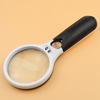 Увеличительное стекло с подсветкой Лупы 2,5X 45X с большим увеличением, светодиодная ручная подсветка