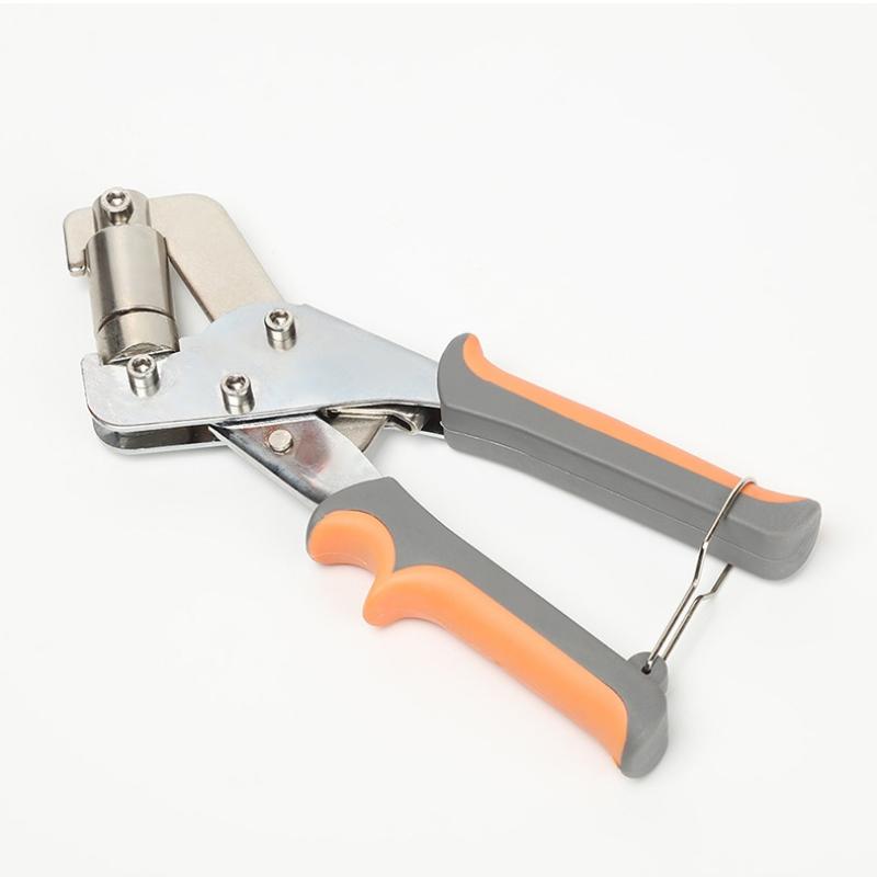 1 Набор Портативный Ручной Металлический Пробойник для Люверсов Зажим для Кожи Холста Одежды DIY Тент Кольцо 10 мм Комплект Инструментов для Зажима Люверсов