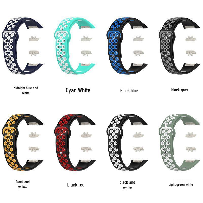 Совместимый силиконовый ремешок для Honor Band 7, Huawei Band 6/6 Pro, сменный браслет.