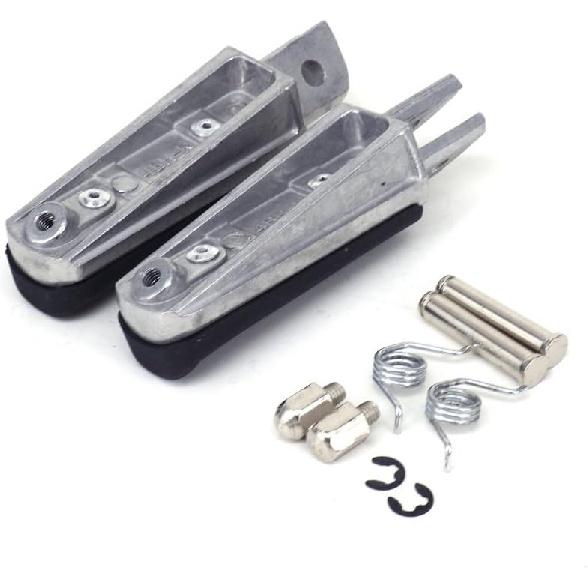 Motorcycle Foot Pegs Front Footrest for MT03 MT07 YZF600 R6 R6S YZF1000 R1 XJ6 TDR125R FZ6 FZ6R FZ1 FZR600 FZS600 FJR1300 XJ600N XJ600S TDM900 XJ900S