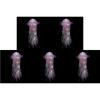 1-5PCS Jellyfish Night Light Lamp Jellyfish RGB LED Lamp Bedroom Jellyfish Atmosphere Light Jellyfish Hanging Ceiling Lantern