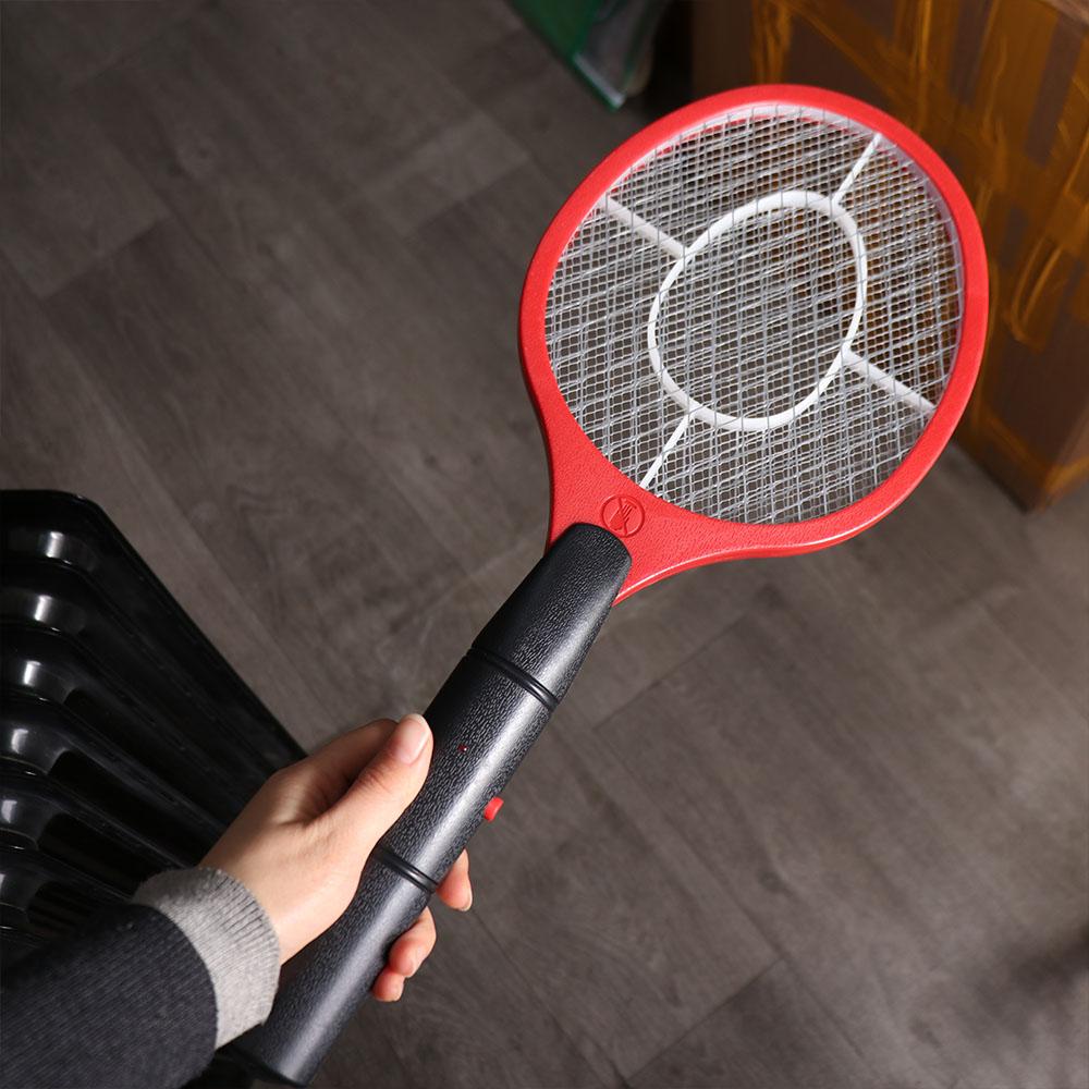 Handheld Electric Mosquito Swatter Battery Powered Insect Bug Zapper Fly Swatter Bedroom