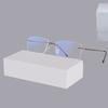 SHINU Titanium Rimless Glasses Men Prescription Glasses Progressive Multifocal Reading Glasses Titanium Myopia Single Vision MR8