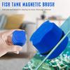 Magnetic Brush Glass Cleaning Window Algae Scraper for Aquarium Fish Bowl
