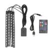 8 Color RGB Light 48 LEDs Light Strip Sound Control Lamp for Party Decoration Lighting DC5‑12V