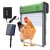 Automatic Chicken Coop Door Intelligent Anti Pinch Multi Modes Weather Resistant with Timer Light