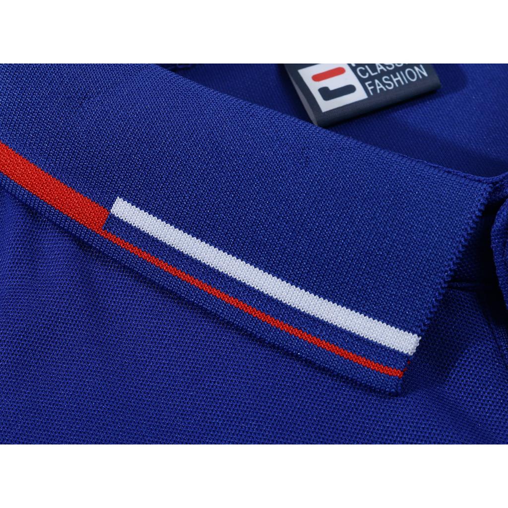 Camel Spring/Summer New Embroidered Polo Men's Breathable Top Quick Drying Polo Shirt Moisture Wicking Polo Shirt