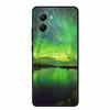 For Xiaomi Poco M7 4G Case Cat Painted TPU Black Soft Silicone Phone Case Color Lattice Bumper Protector New for Poco M7 Fundas