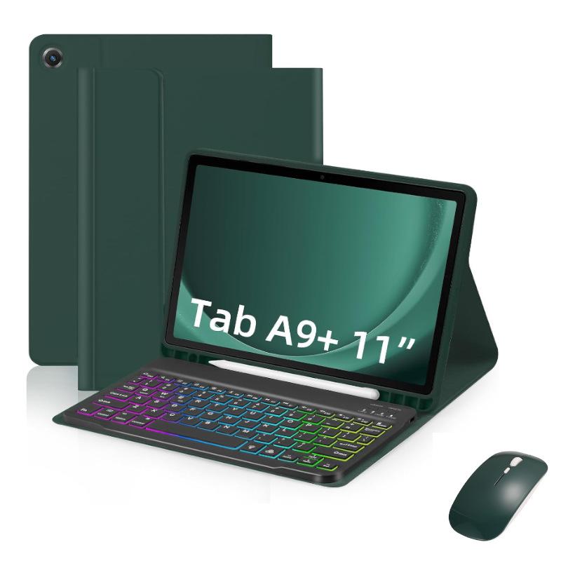 Чехол-клавиатура Bluetooth для планшета Samsung A9Plus10FE+ и испанская мышь-бар
