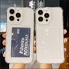 Clear Card Bag Ultra Thin Phone Case For Iphone 14 13 12 11 Pro Max Xr Xs Max 13pro 14 Plus Soft Silicone Transparent Back Cover