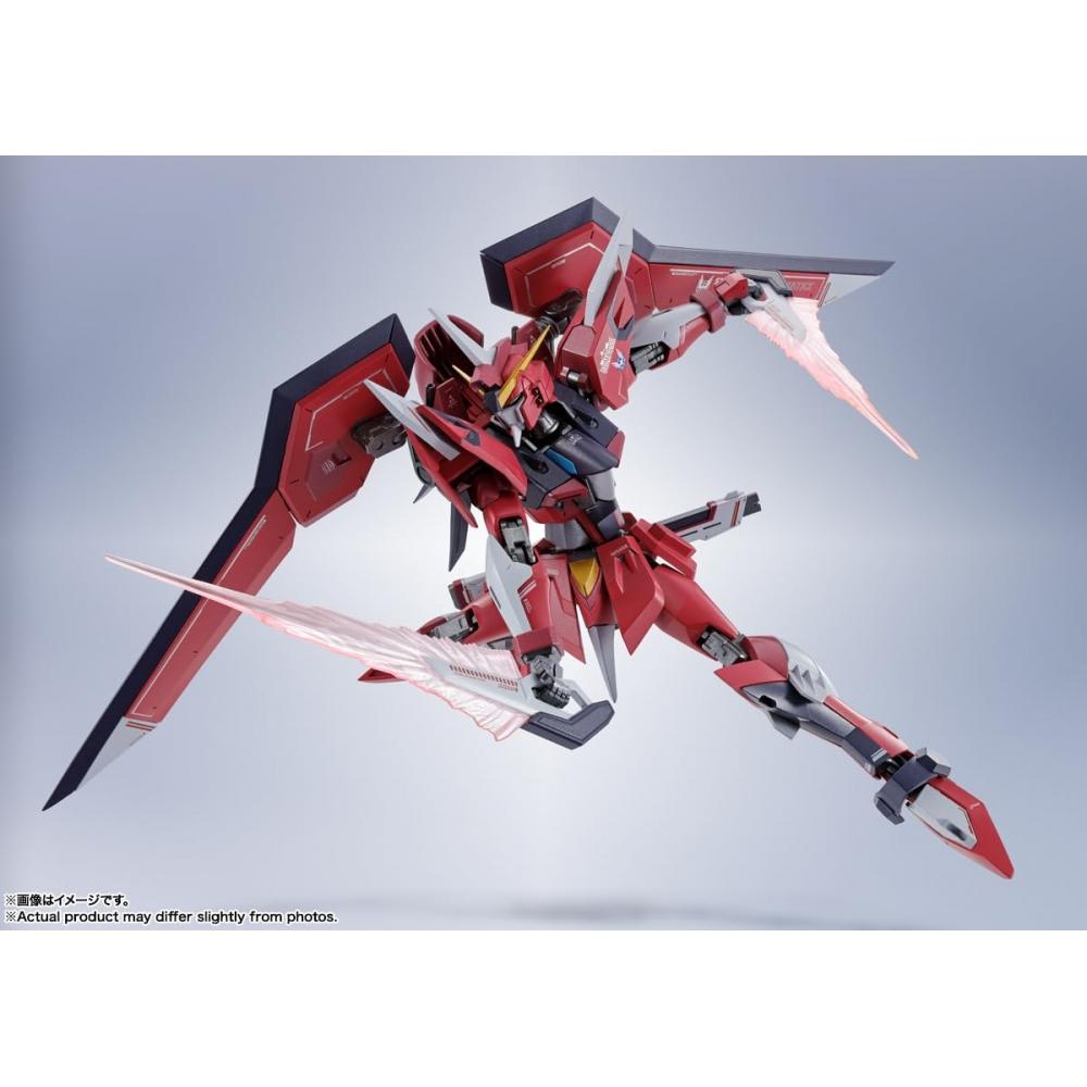 МЕТАЛЛИЧЕСКИЙ РОБОТ Spirits SIDE MS Mobile Suit Gundam SEED FREEDOM Immortal Justice Gundam примерно 140 мм ABS и ПВХ и литая окрашенная подвижная фигурка