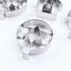 6Pcs Stainless Steel Kitchen DIY Christmas Decor Baking Tools Biscuit Mold Cookie Cutters Set
