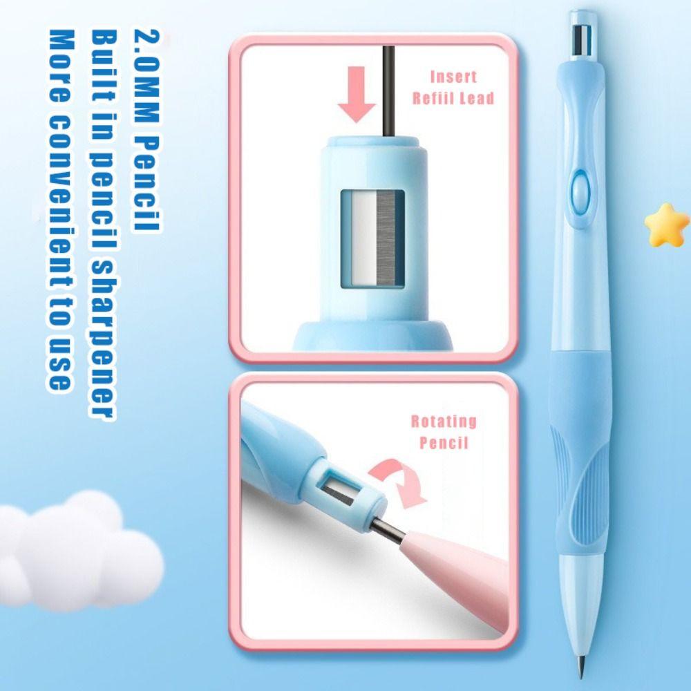 HB Propelling Pencil with Sharpener Automatic Pencils New Movable Pencil School Office