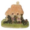 Simulation Thatched House Decoration Outdoor Garden Yard House Shape Bonsai Ornament
