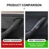 NNEJ4 Car Door Inner Handle Protector Cover Leather Protective Case For BMW 50th Anniversary Edition E36 E46 E53 E90 E60 E93 E87 G20