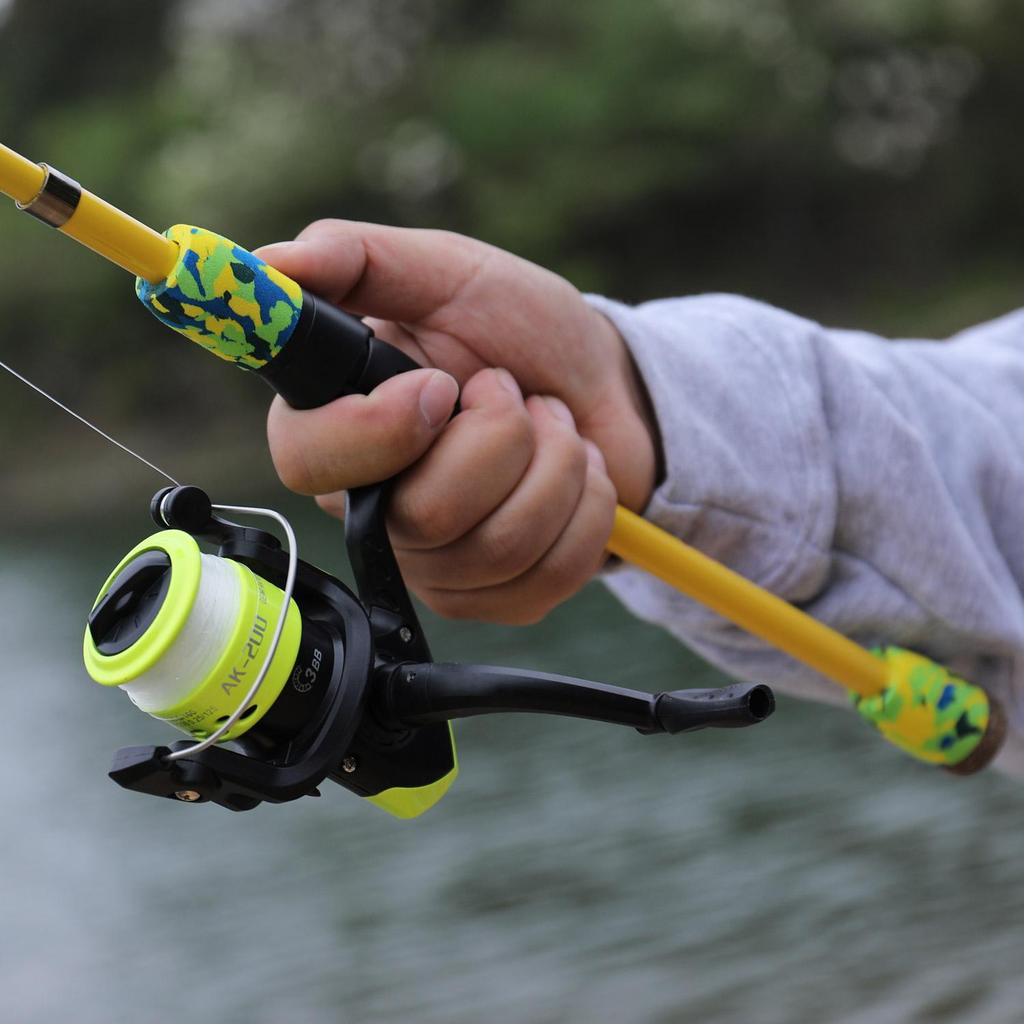 Портативная телескопическая удочка и катушка, комплекты для путешествий, спорта на открытом воздухе, наборы спиннинговых удочек