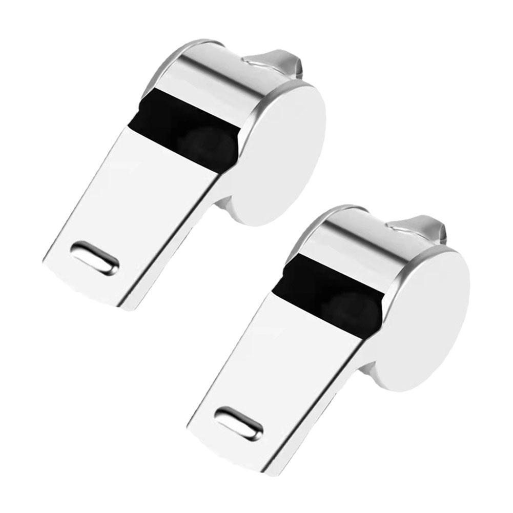 2 шт. стальной свисток для активного отдыха на открытом воздухе хоккейный свисток спасательный инструмент R1G9