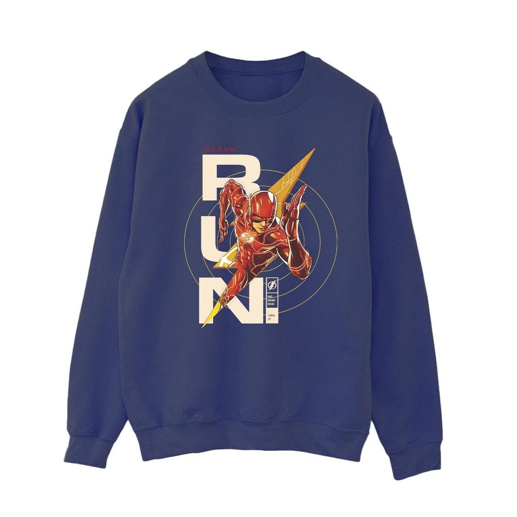DC Comics Womens/Ladies The Flash Run Sweatshirt