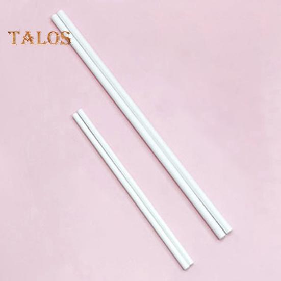 100 шт. палочки для торта, широкое применение, изготовление конфет белого цвета, прочный, универсальный, леденец, топпер для торта, палочки для лечения для кухни
