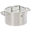 ZWILLING "Vitality Stock Pot 20 см 3,5 л" Глубокая кастрюля из нержавеющей стали с двумя ручками и 3-слойным дном Совместимо с IH Можно мыть в посудомоечной машине [Авторизованный Ja