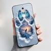 Чехол для телефона Nokia 7 Корпус для Nokia 7 Plus Задняя крышка Модный Мягкий силиконовый Ударопрочный Черный чехол С узором Кролик Молочный чай